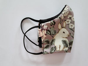 Squirrels & Bunnies kids/teens face mask