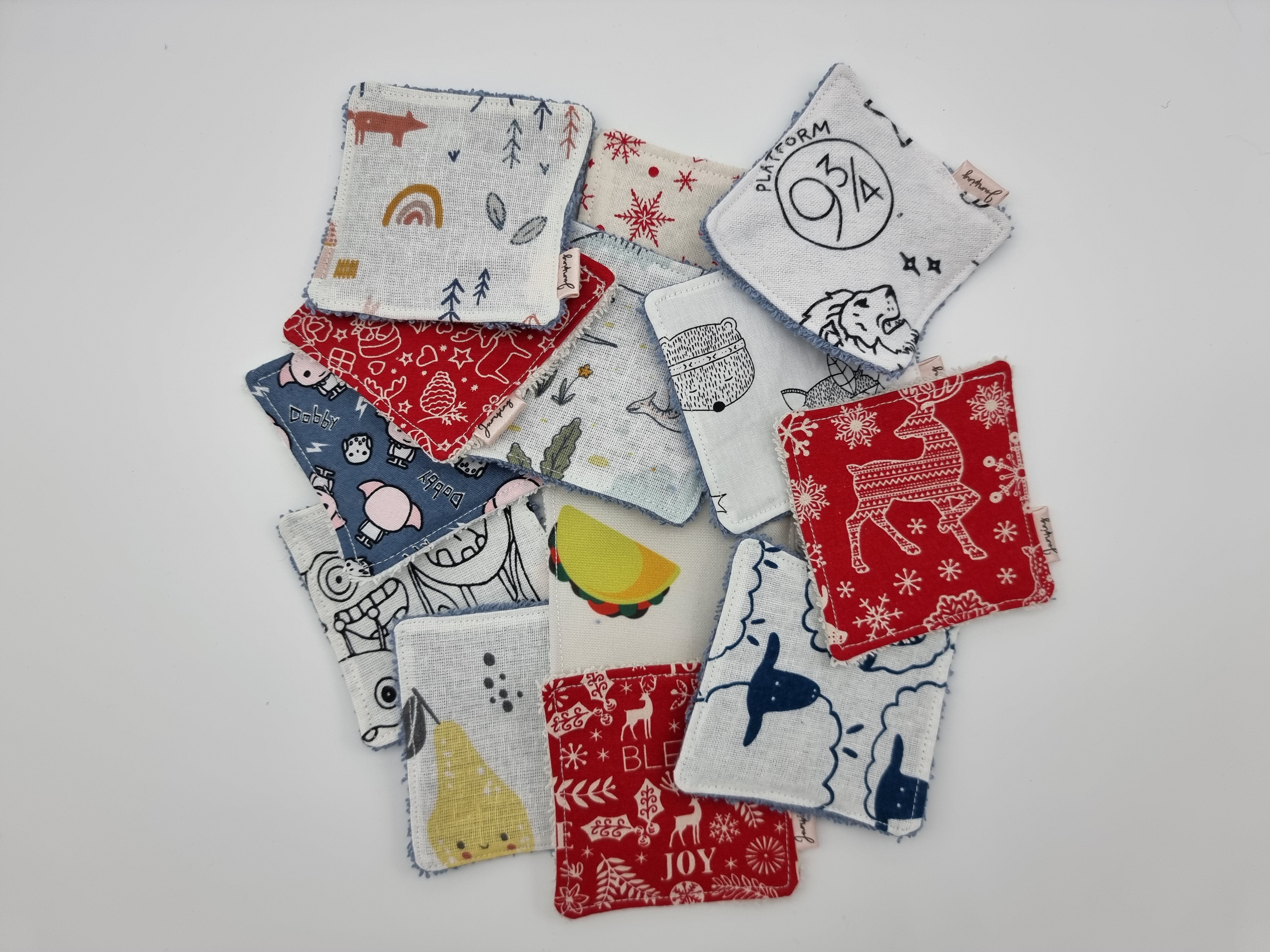 Reusable face wipes