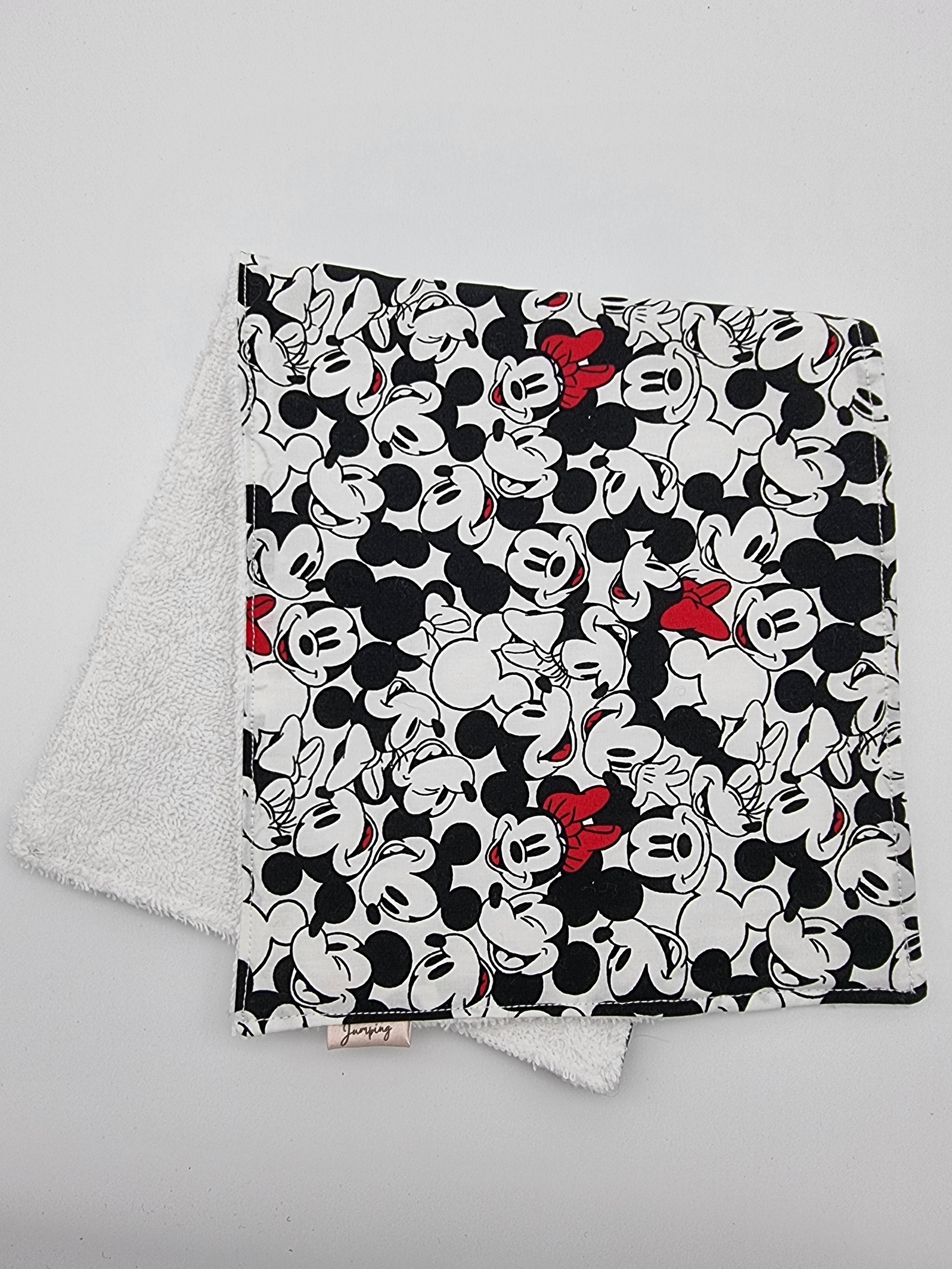 Mickey & Minnie Burp Cloth