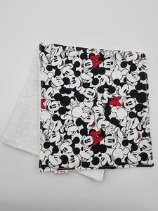 Mickey & Minnie Burp Cloth