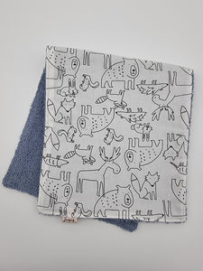 The Wild Ones Burp Cloth