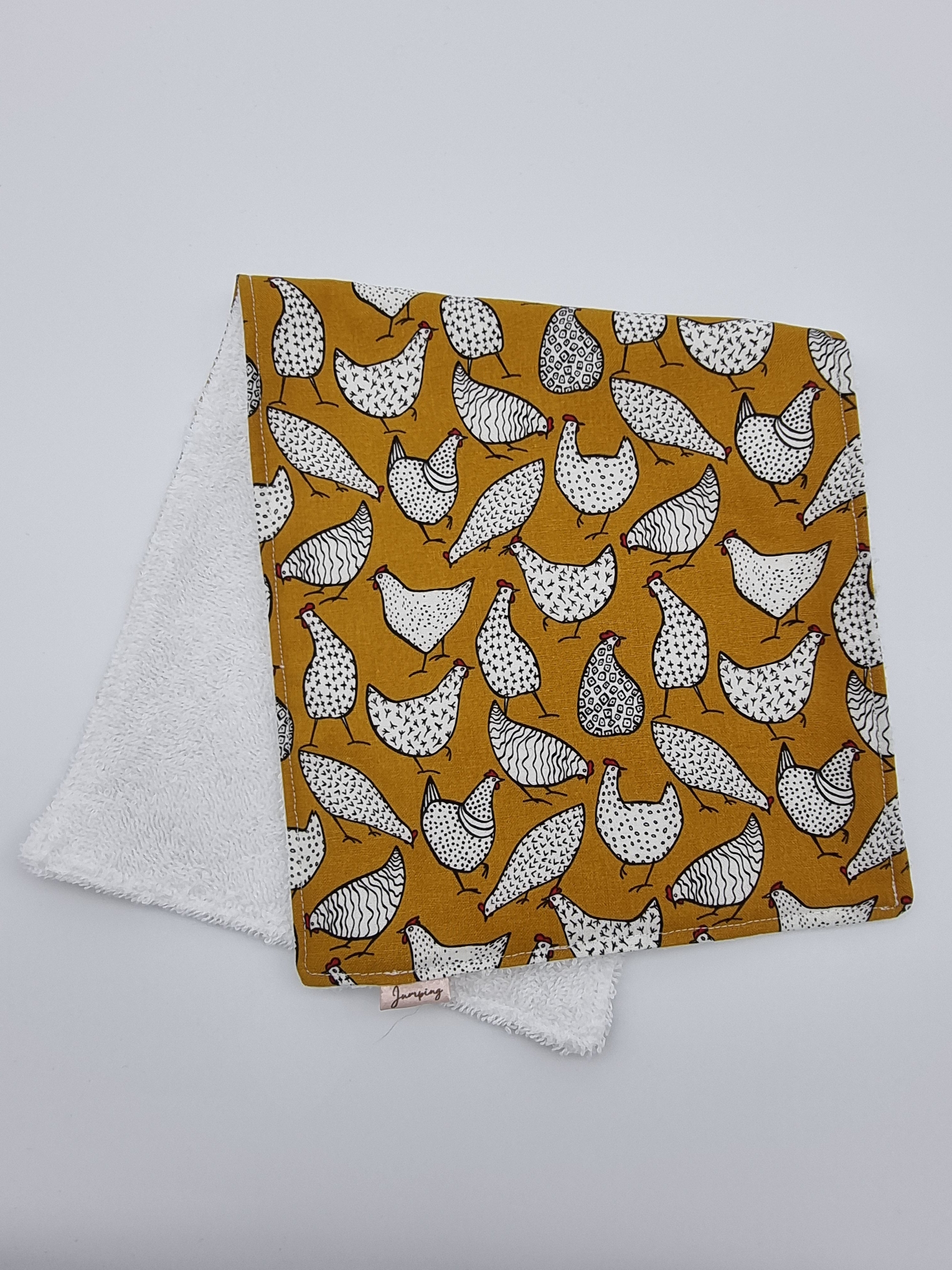 Chooks Burp Cloth