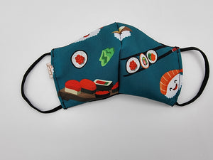 Sushi kids/teens face mask