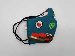 Sushi kids/teens face mask