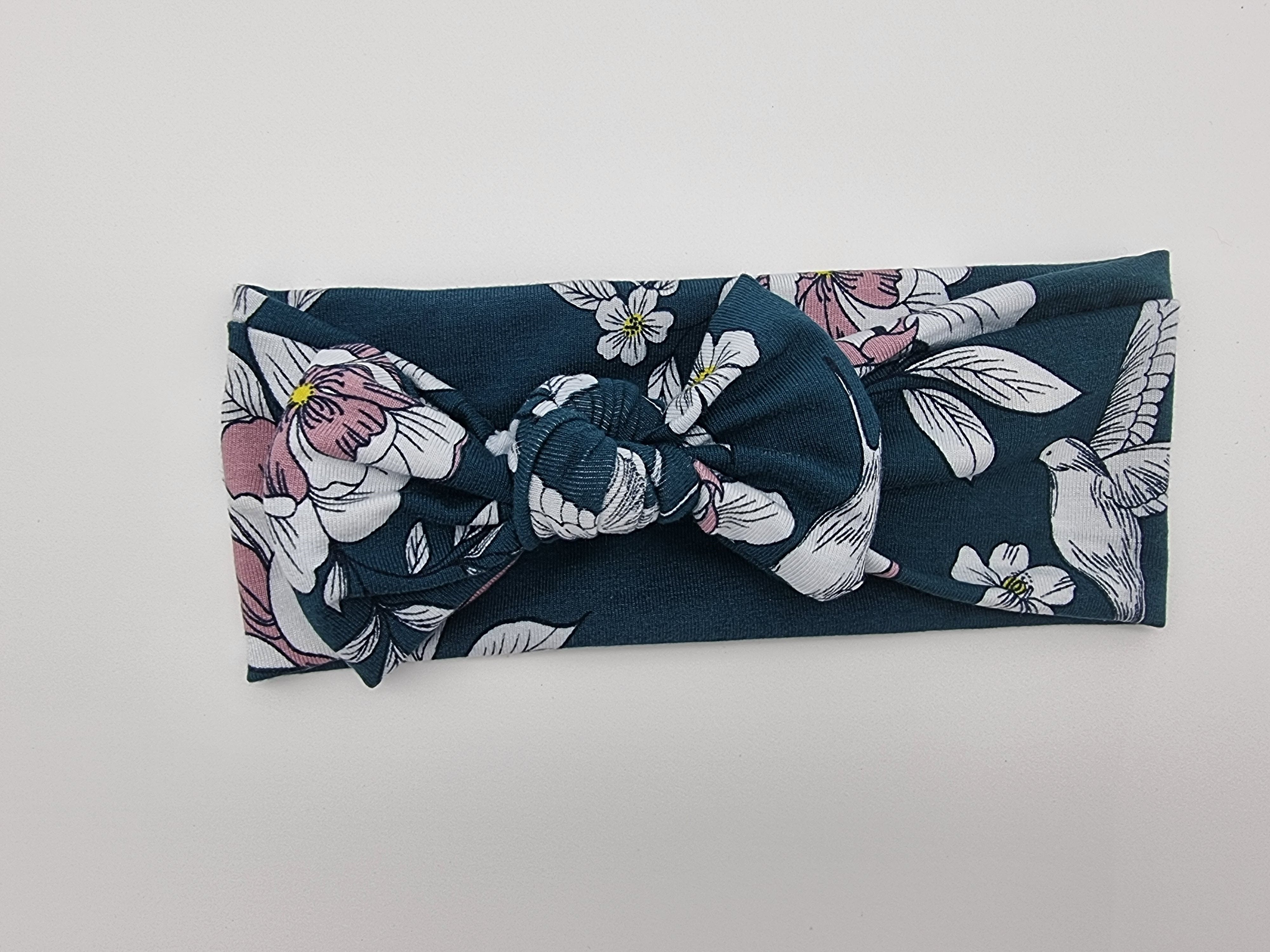 Mocking Jade Bow Headband