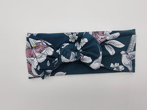 Mocking Jade Bow Headband