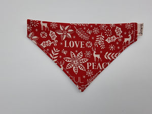 Seasons Greetings pet bandana
