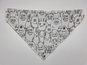 Monsters pet bandana