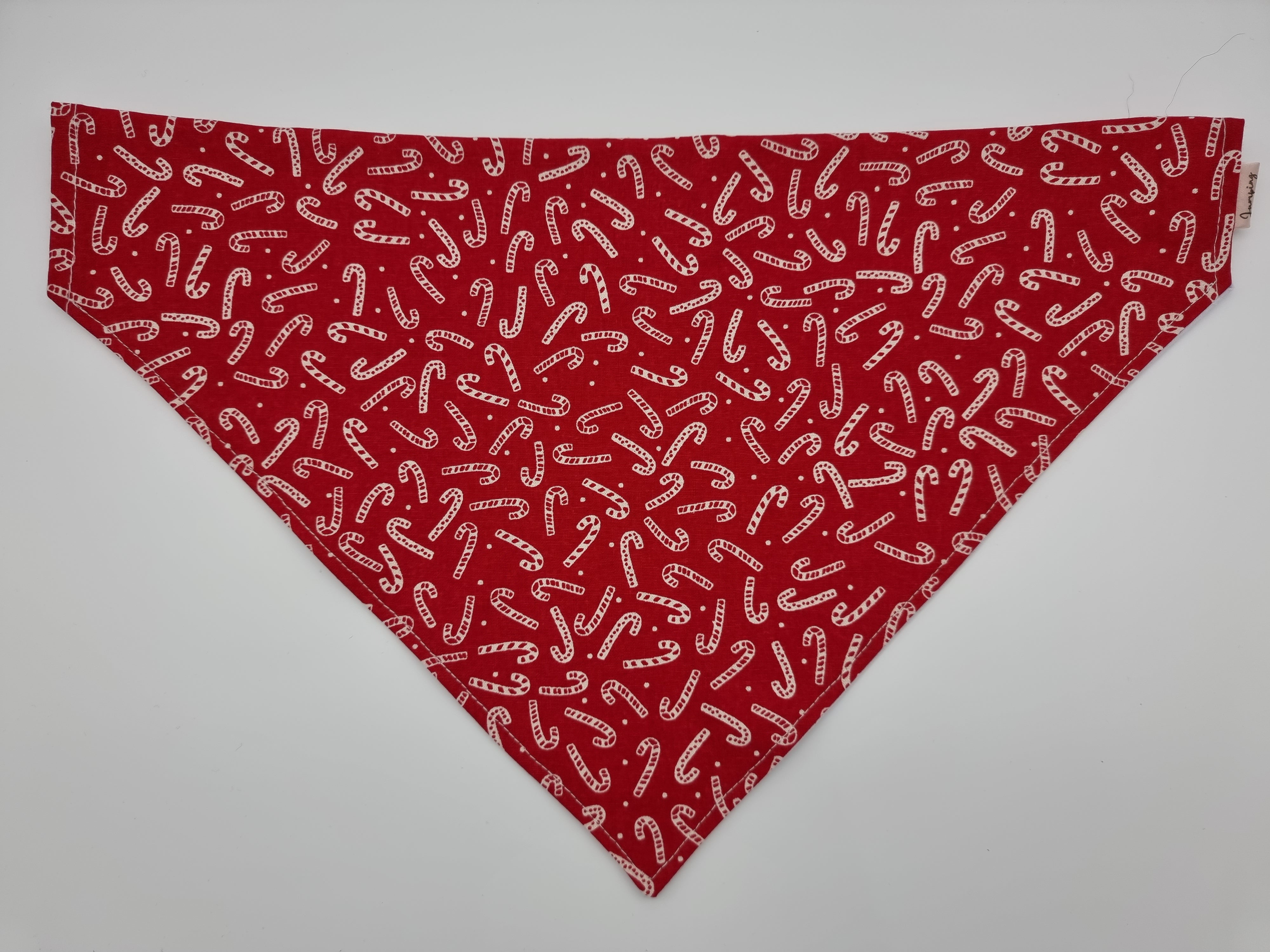 Candy Cane pet bandana