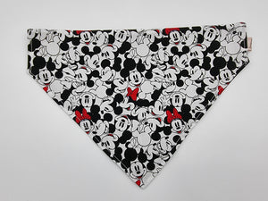 Mickey & Minnie pet bandana