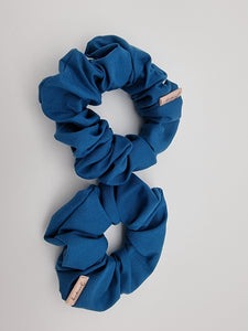 Pouch Scrunchie - Peacock Blue