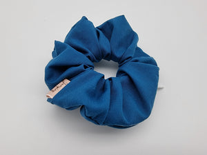 Pouch Scrunchie - Peacock Blue