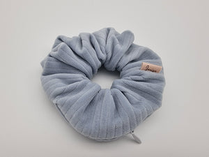 Pouch Scrunchie - Blue Cord