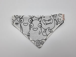 Monsters pet bandana