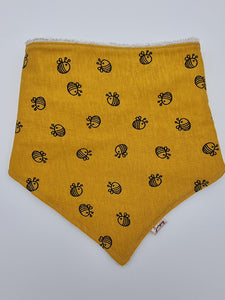 Bee Dribble Bib