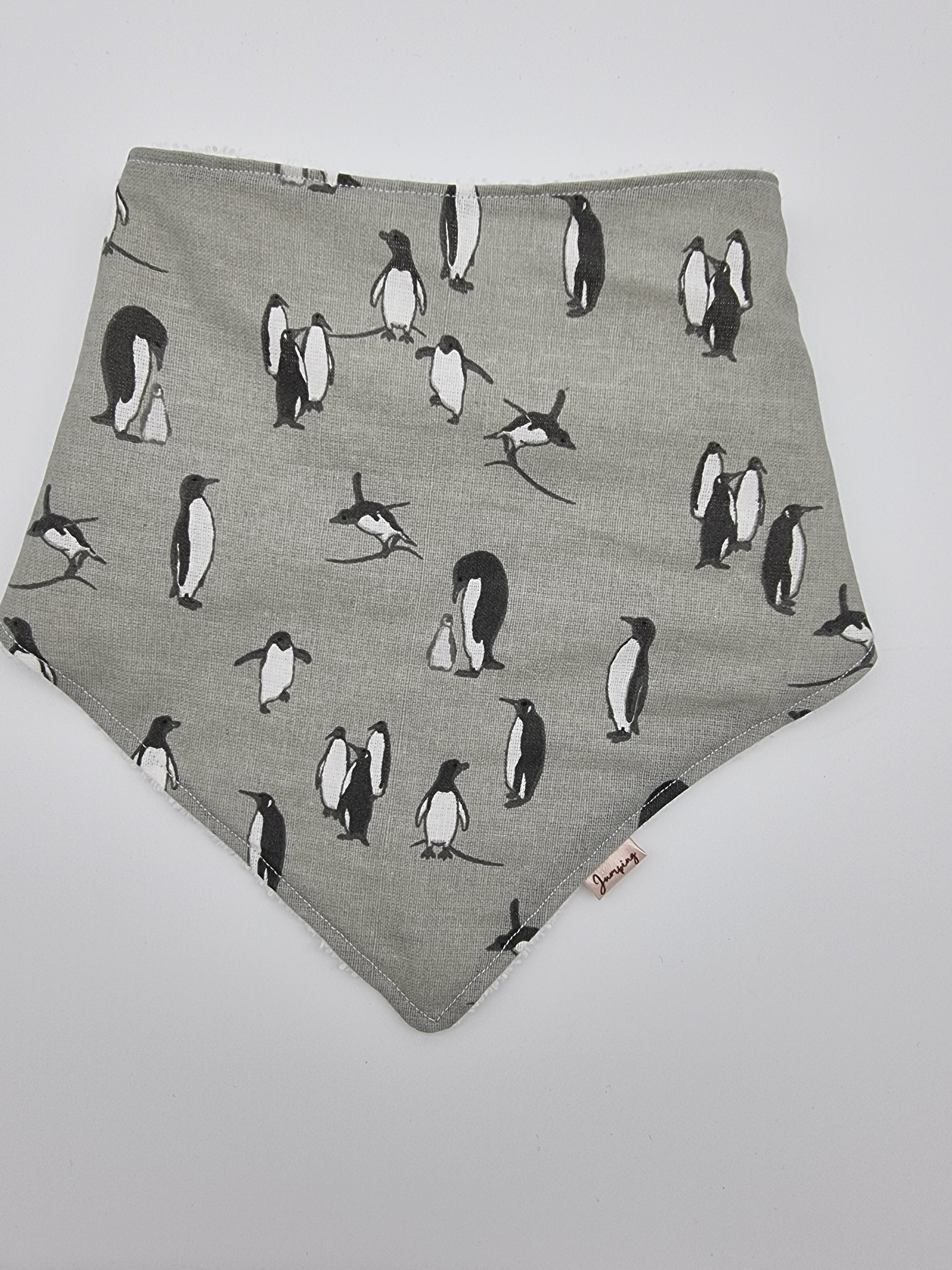 Penguin Dribble Bib