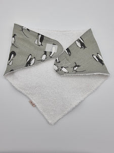 Penguin Dribble Bib