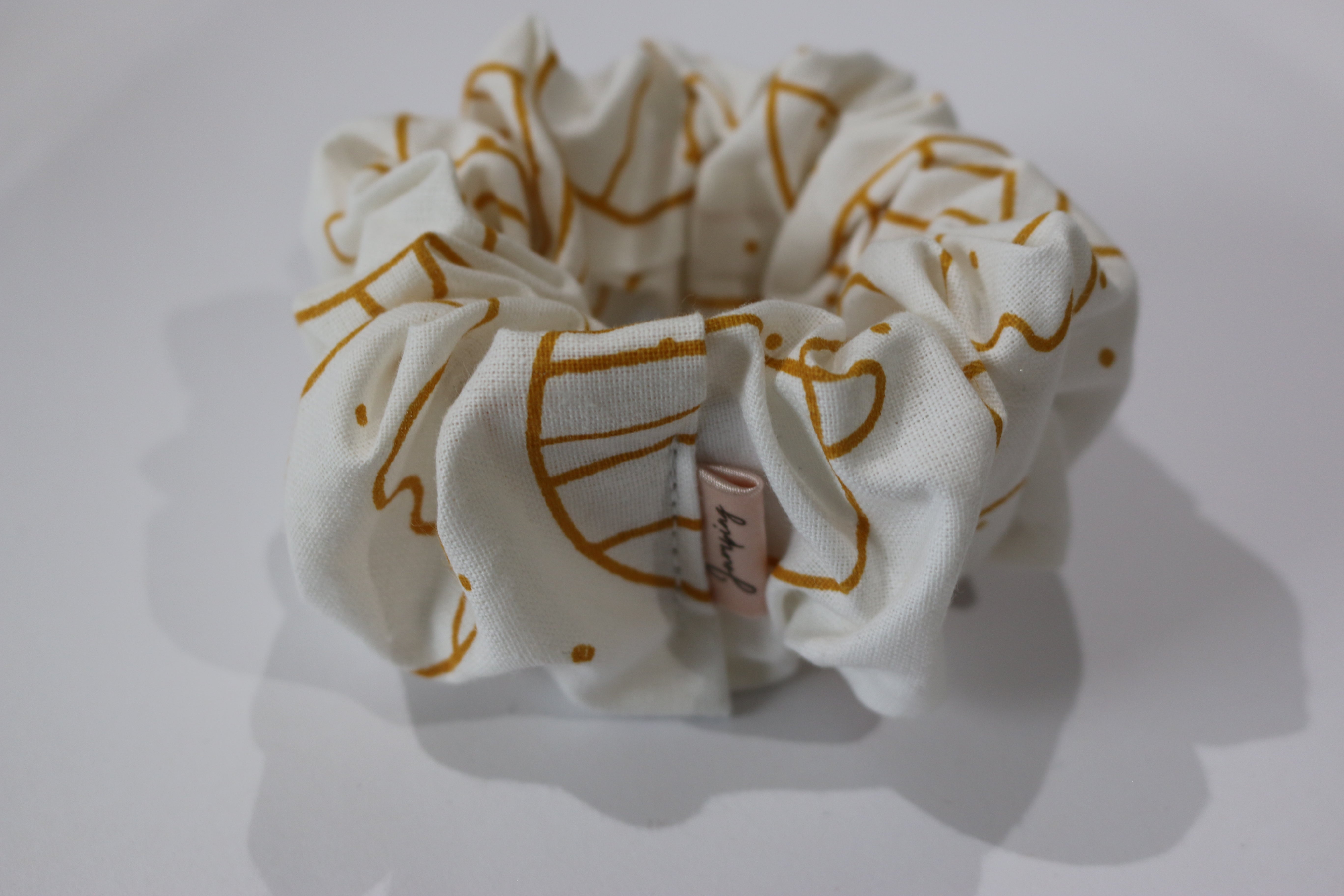 Mustard Planet Scrunchies