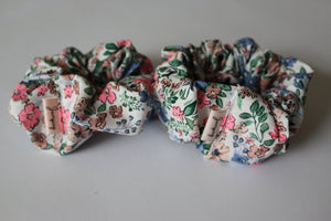 Colourful Floral Scrunchie