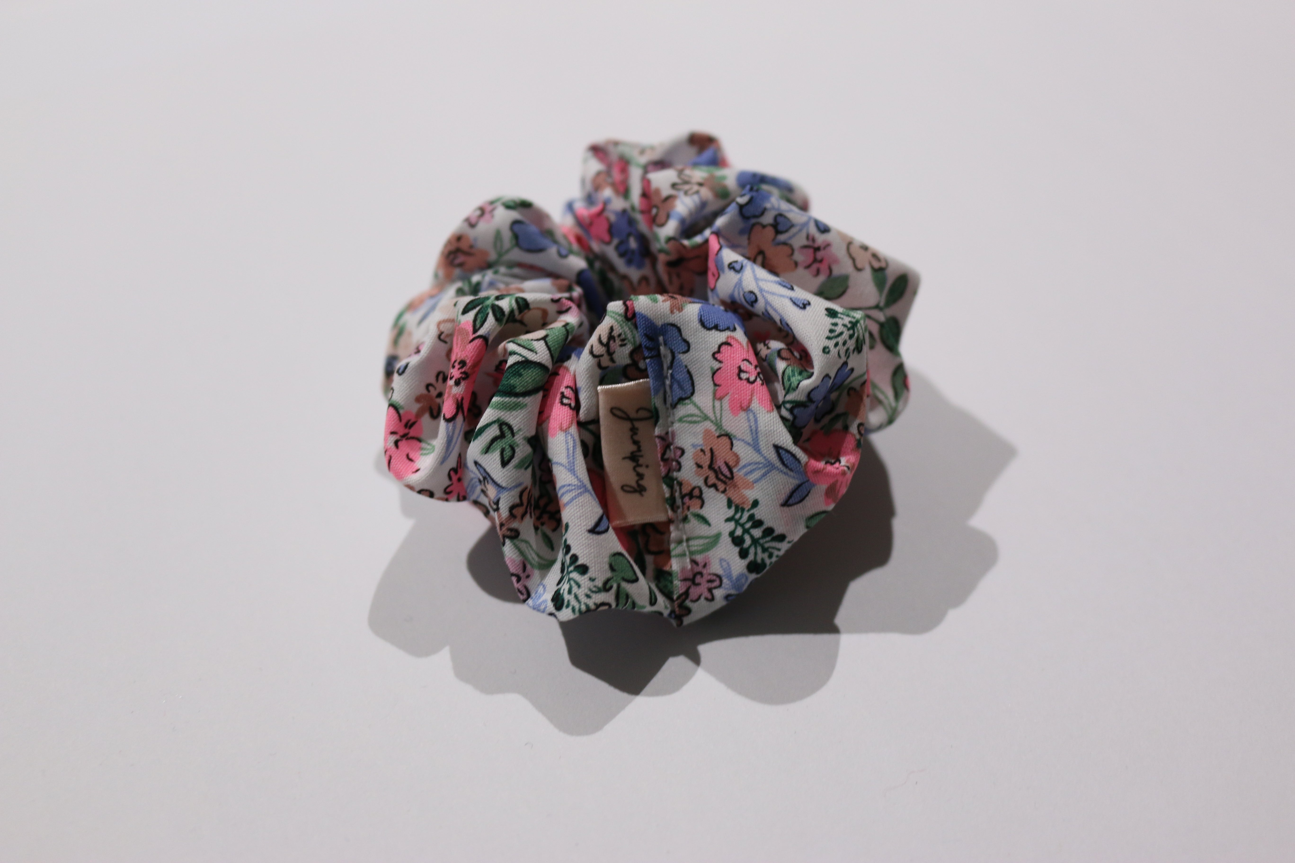Colourful Floral Scrunchie