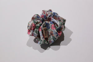 Colourful Floral Scrunchie
