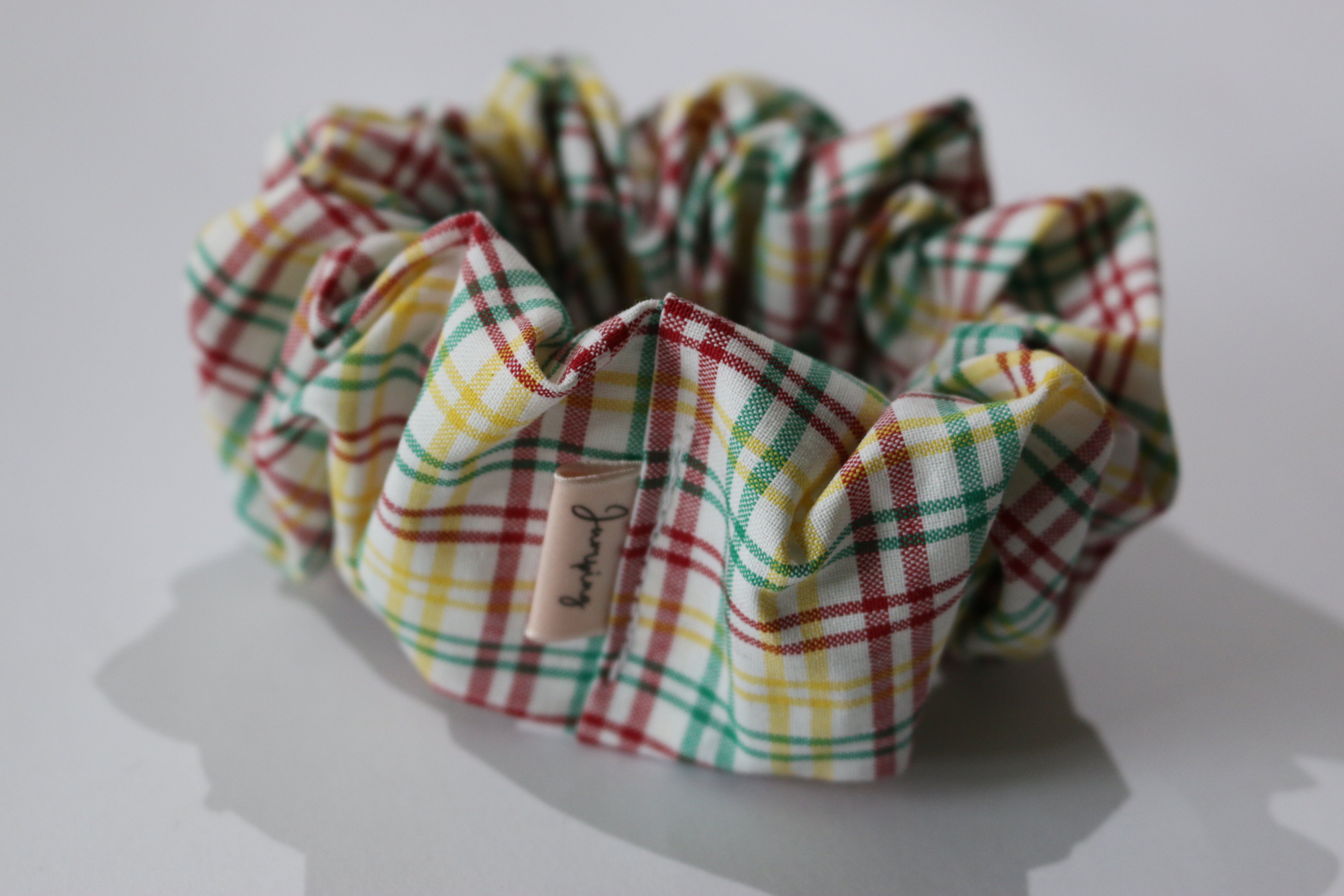 Keep Me in Check - Red, Yellow & Green Scrunchie