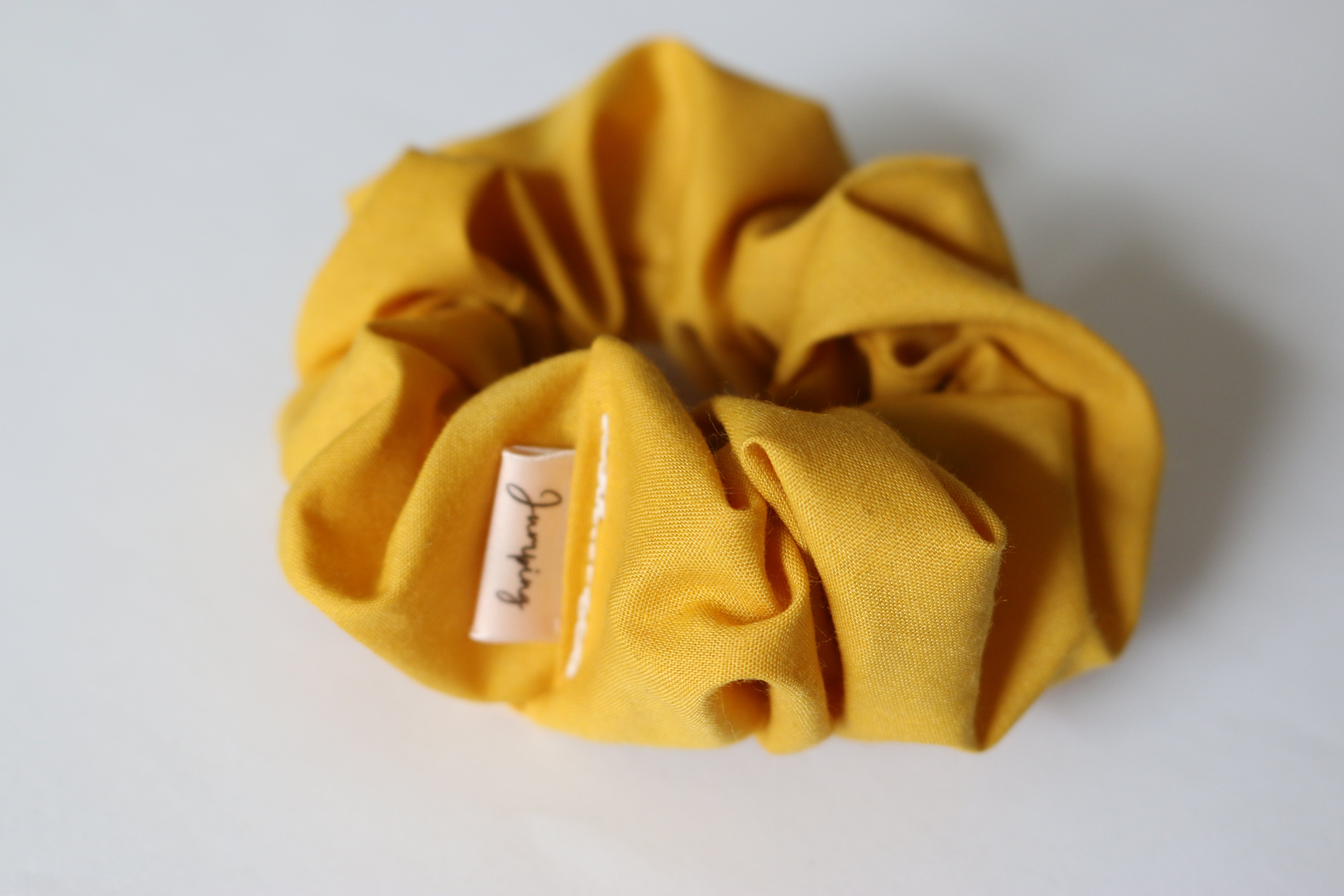 Mustard Scrunchie