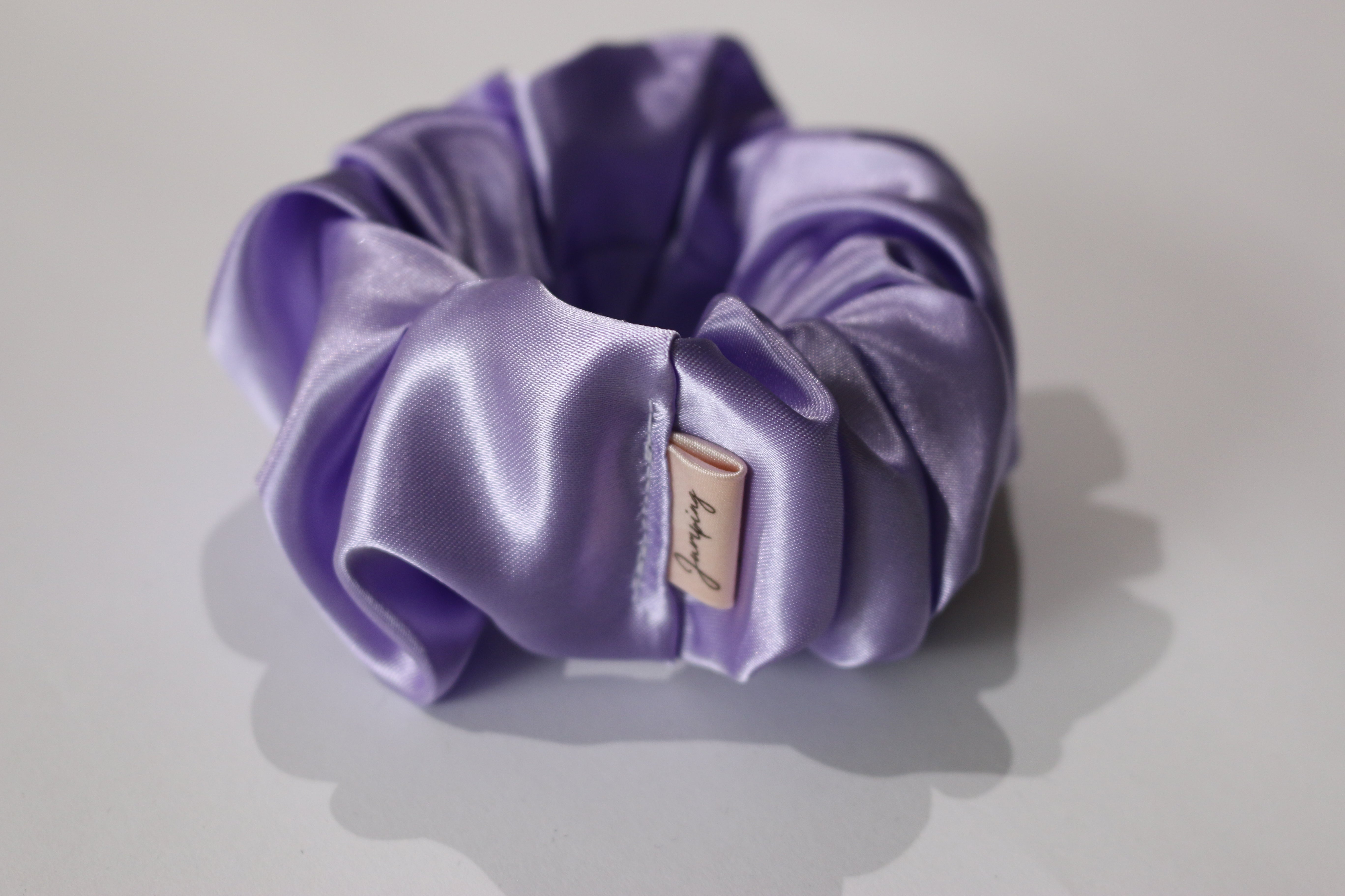 Satin Lilac Scrunchie