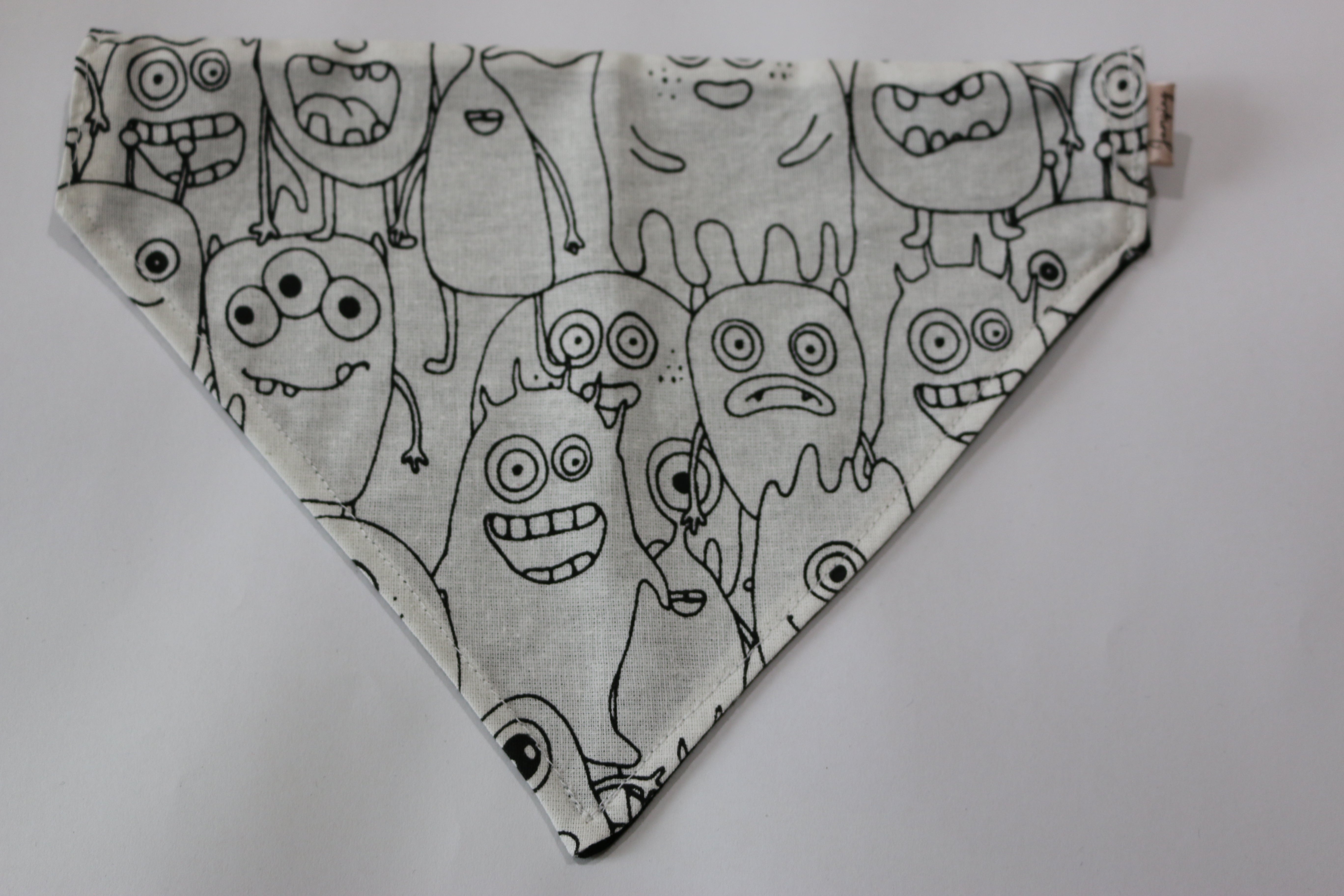 Monsters pet bandana