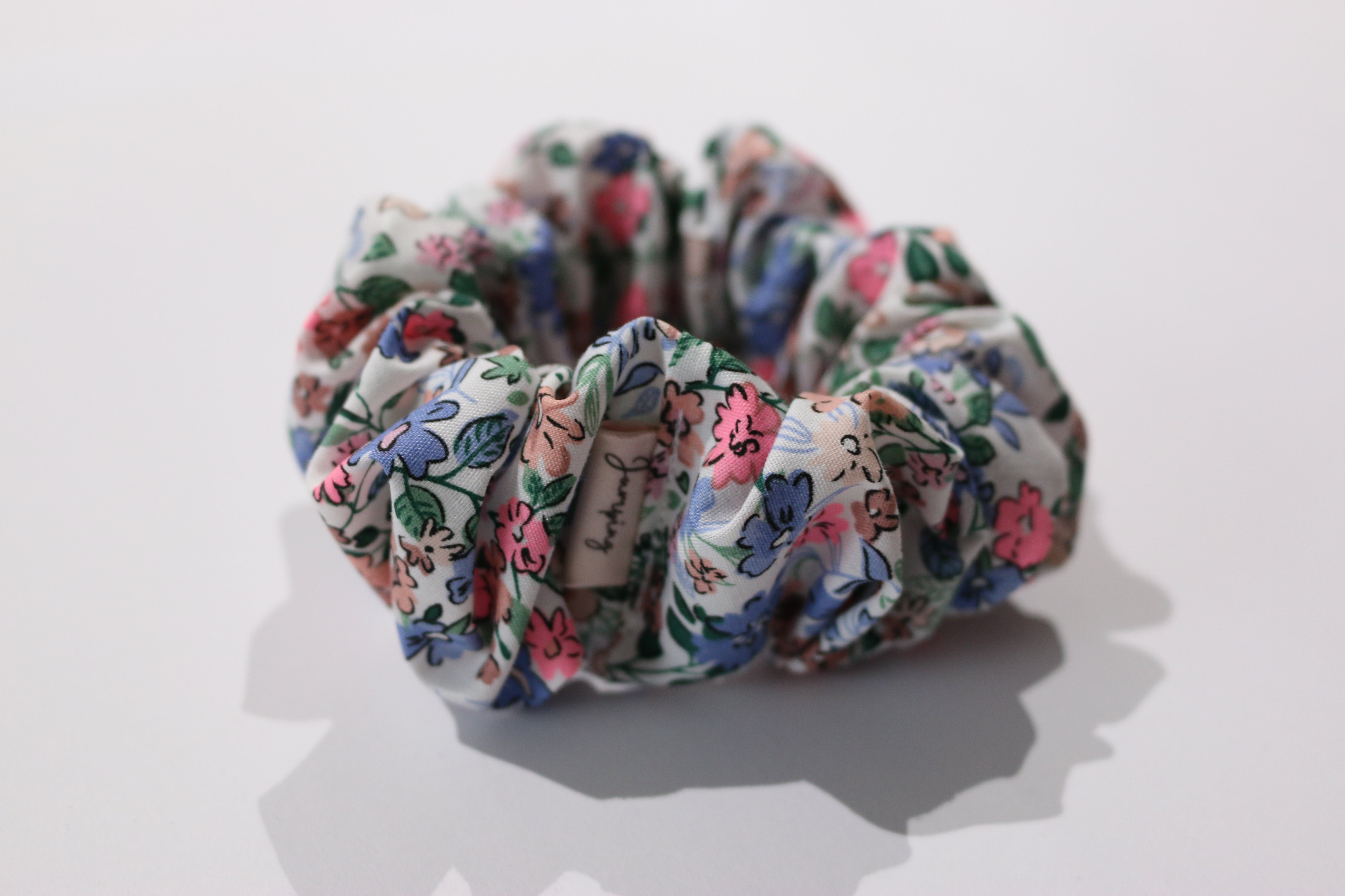 Colourful Floral Scrunchie