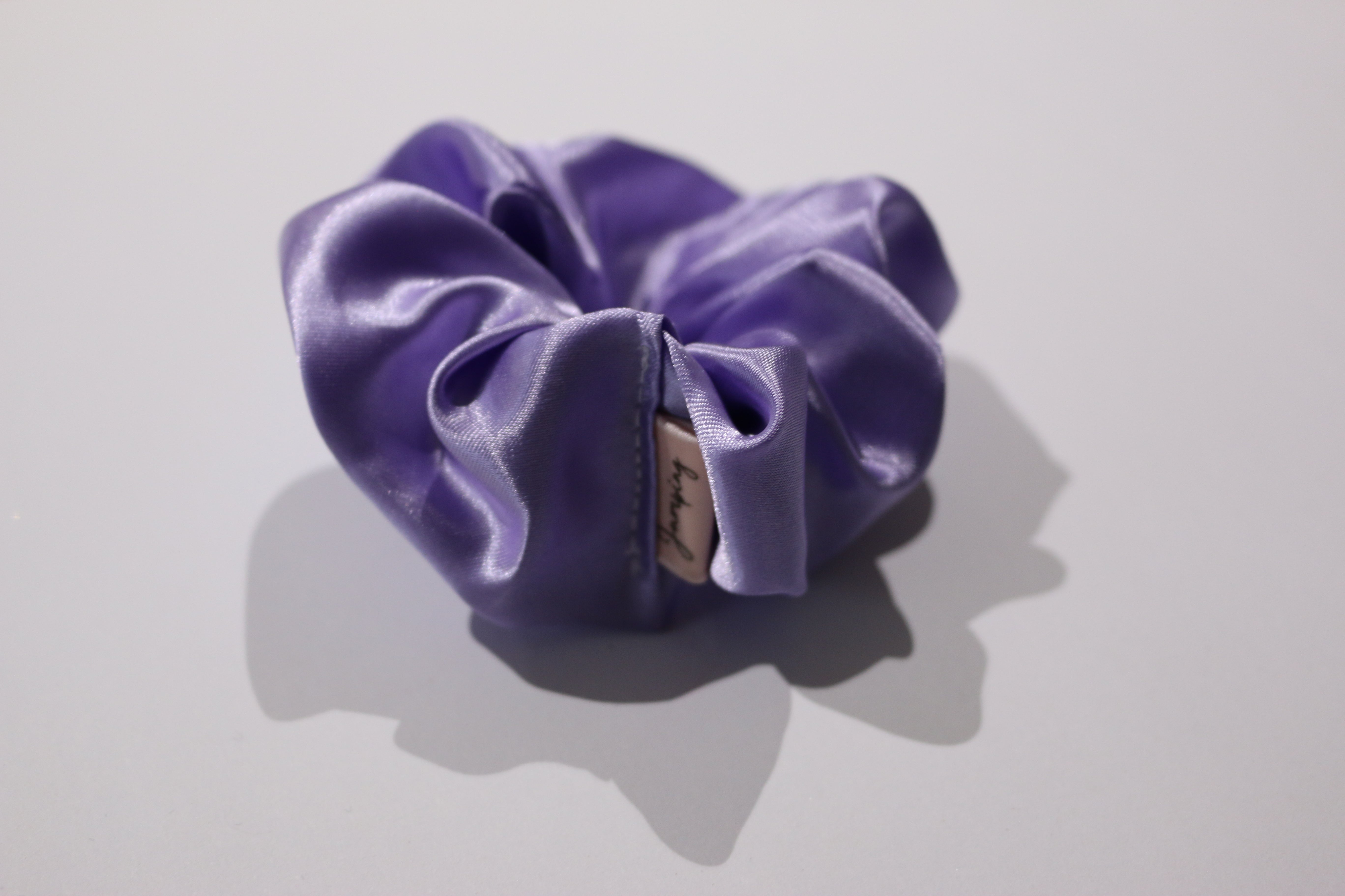 Satin Lilac Scrunchie