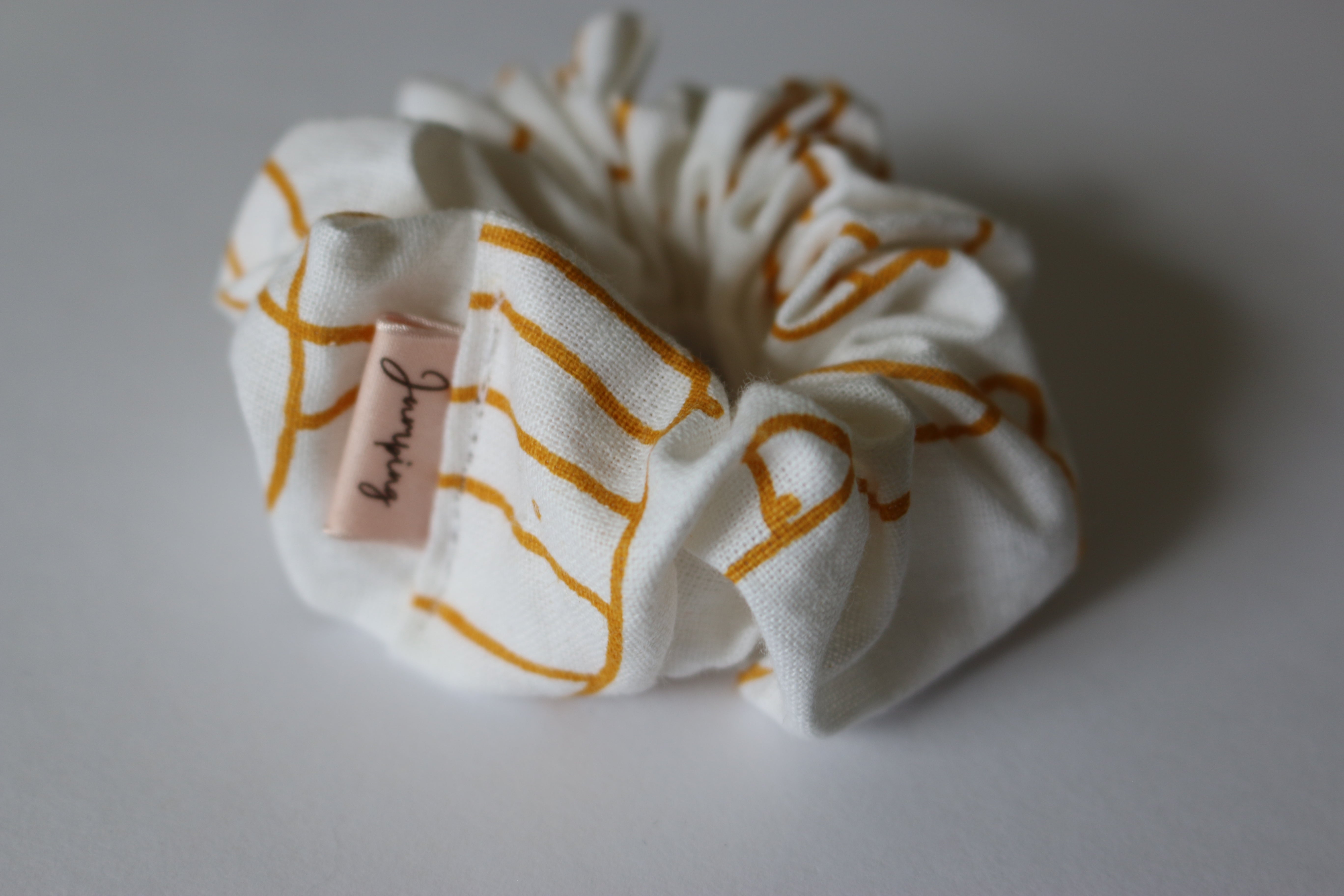 Mustard Planet Scrunchies
