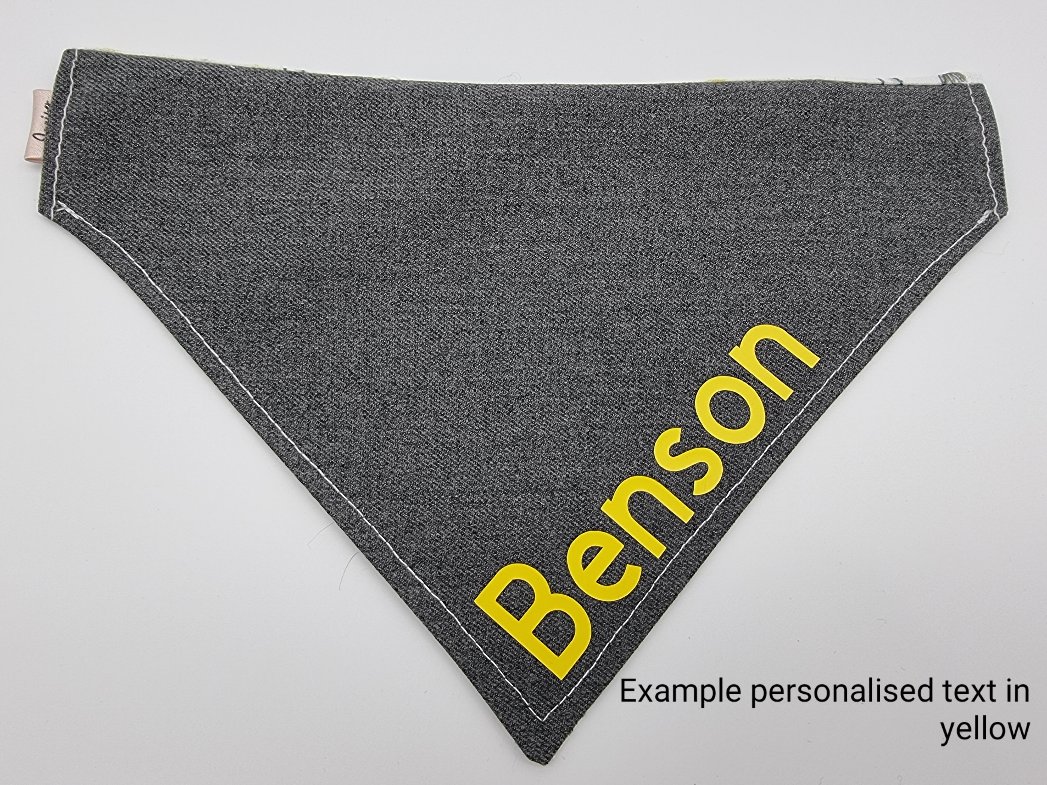 Floral Canvas pet bandana