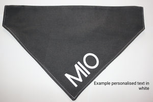 Floral Canvas pet bandana