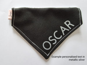 Pop of colour Harry Potter pet bandana